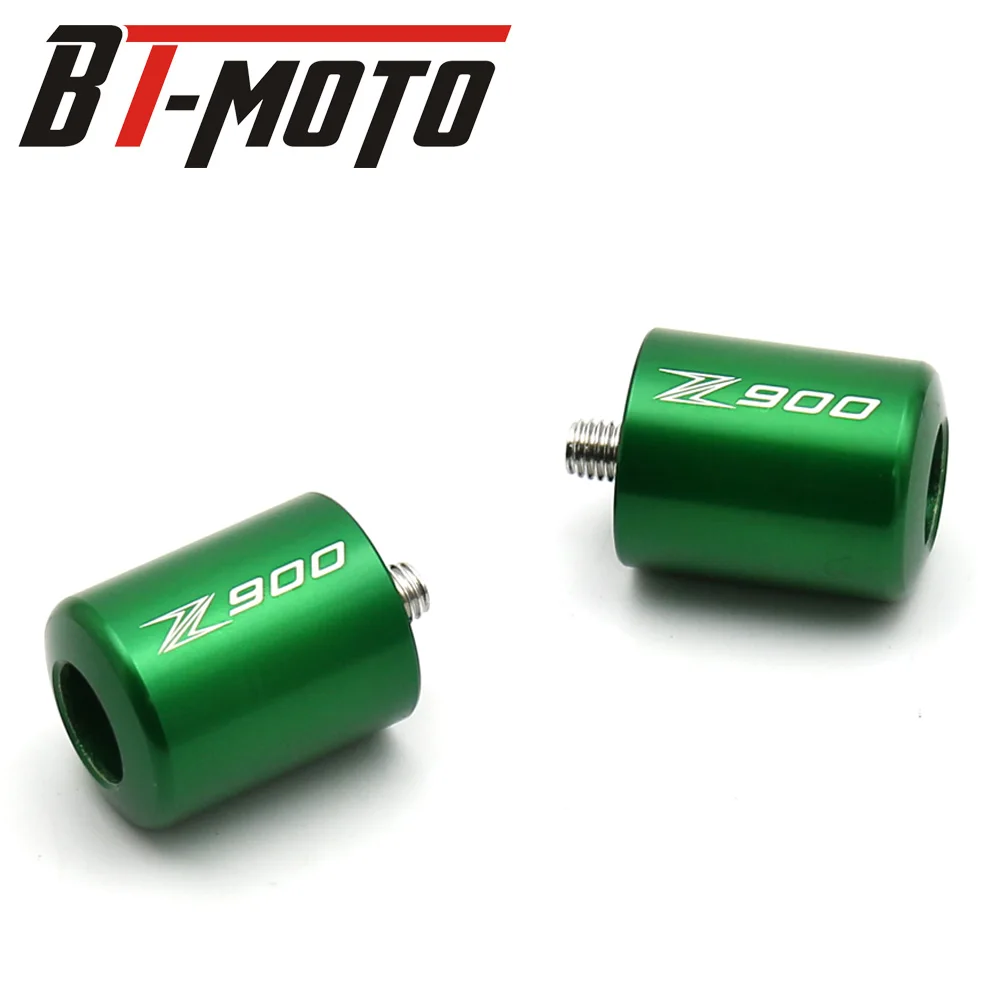Для KAWASAKI Z 900 аксессуары для мотоциклов с ЧПУ ручки крышки заглушки для руля логотип(Z900
