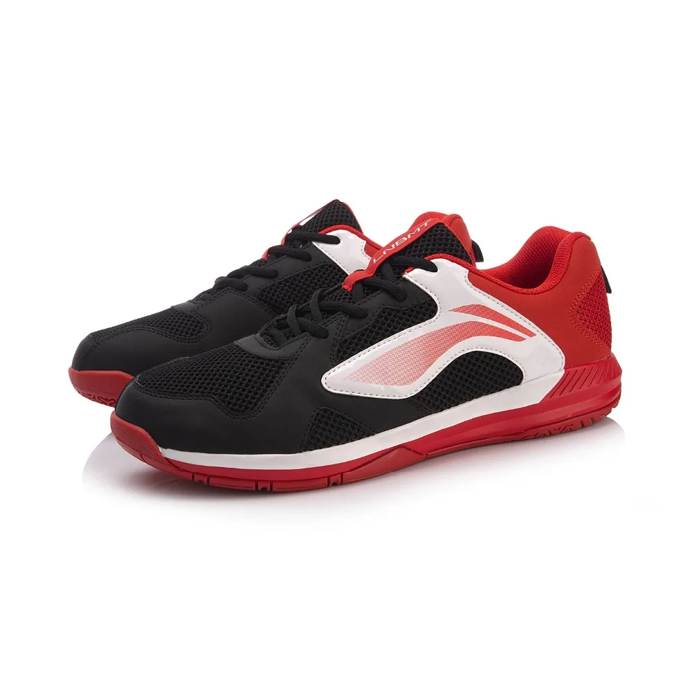 Туфли Li Ning мужские для бадминтона дышащая Спортивная нескользящая обувь с