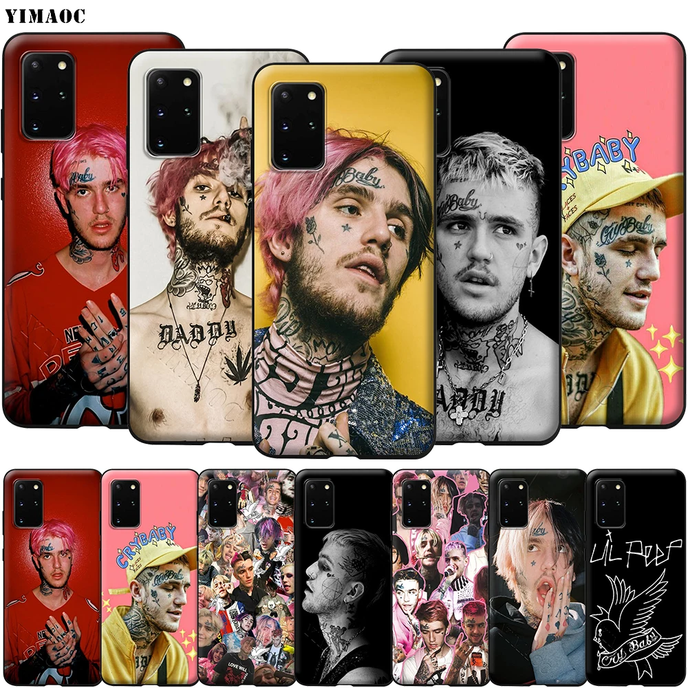 Мягкий силиконовый чехол YIMAOC Lil Peep для Samsung Galaxy S6 S7 Edge S8 S9 Plus A3 A5 A6 Note 8 9 | Мобильные