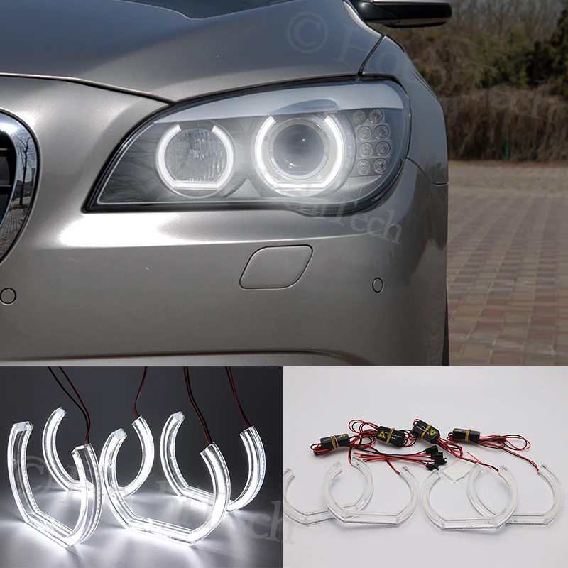 Светодиодсветодиодный глаза ангела для BMW 7 серии F01 F02 F03 F04 730d 740d 740i 750i 760i 2008-2012