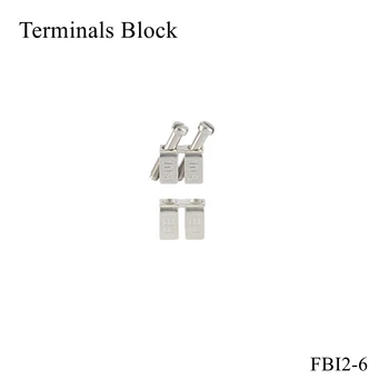 

FBI 2-6 Center Contact Short Circuit Matching Din Rail Screw Terminal Blocks Parallel Strips Fixed Bridge UK Series Accessories
