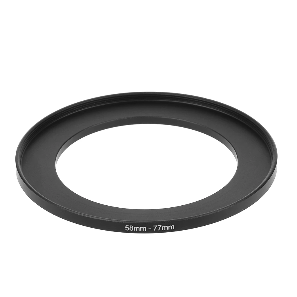 2020 New 58mm To 77mm Metal Step Up Rings Lens Adapter Filter Camera Tool Accessories