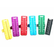 5 шт. стоматологический инструмент стоматология лабораторные инструменты Алюминиевый сплав красочное кольцо линейка корневого канала измерительный инструмент для эндодонтического дентайра