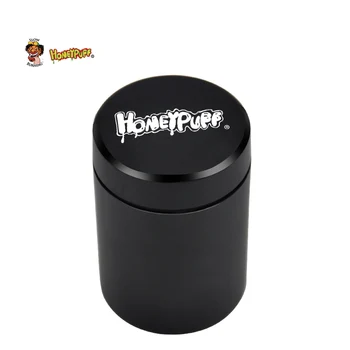 

HONEYPUFF Pill Box Water Proof Airtight Aluminum Drug Case Bottle Holder Container Bottle Storage With Your Logo