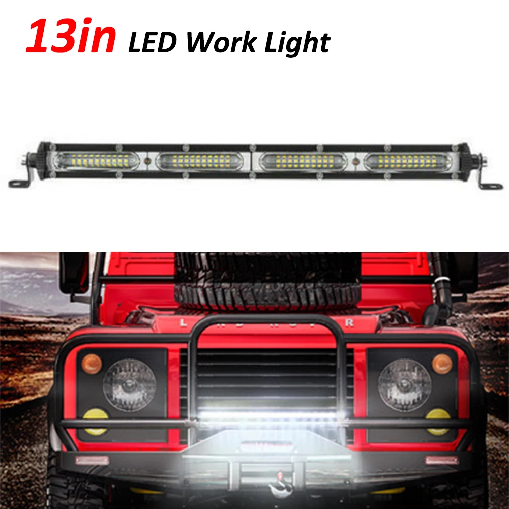 " /13" 10-30V 60/120w Светодиодный фонарь, супер тонкий Однорядный прожектор, 6000K точечный прожектор, комбинированный луч для джипа, внедорожника, грузовика, прицепа