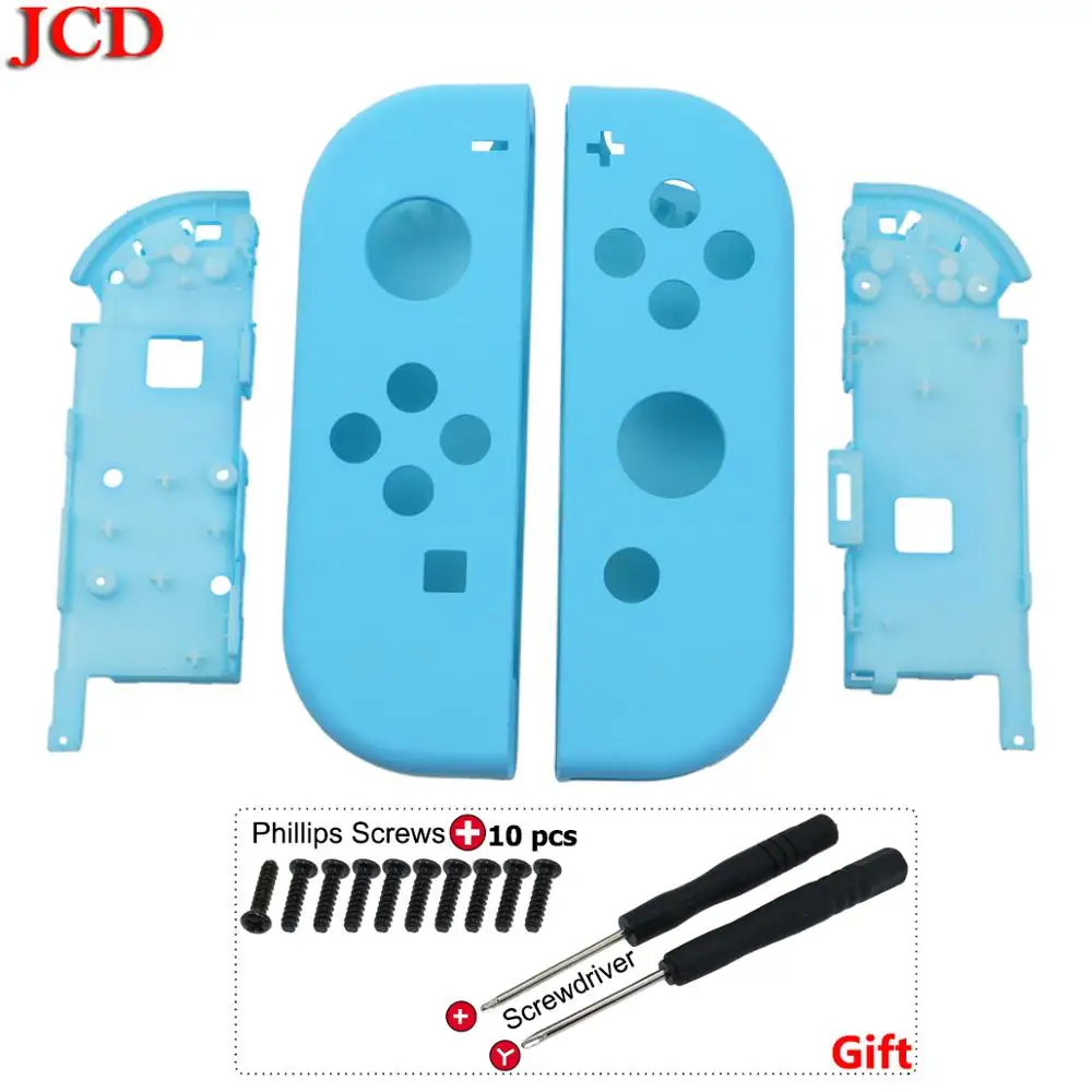 JCD DIY пластиковая Замена для Joy-Con Ремонтный комплект чехол Корпус оболочка для shand для переключателя контроллер отвертка винты - Цвет: No3