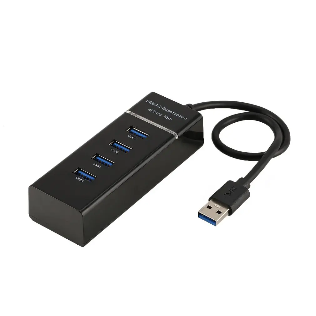4-Порты и разъёмы USB концентратор Usb3.0Hub разветвитель 3,0 концентратор 3.0Hub расширитель компьютер сплиттер Скорость версии совместим с Usb2.0 Usb1.1