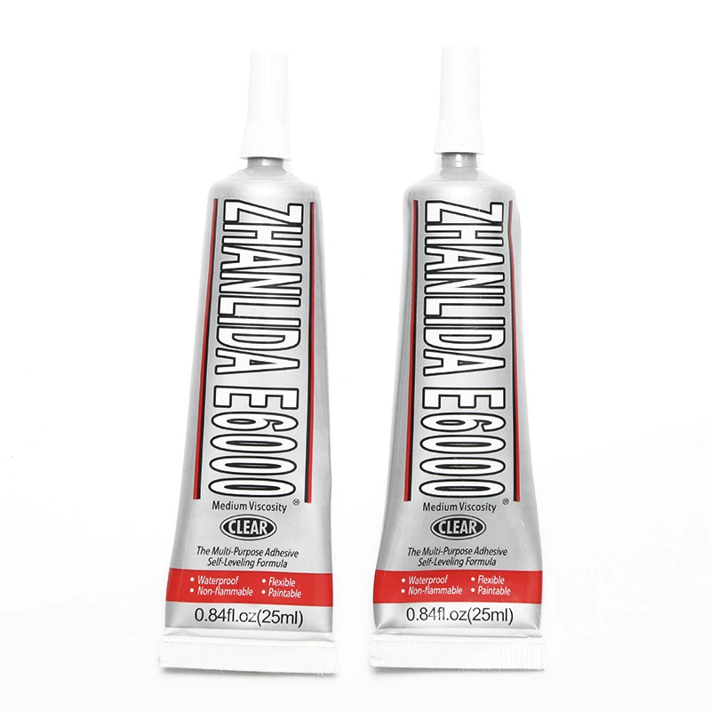 Glue for Rhinestones E6000 9/15/25/50/110ML Rhinestones Crystal DIY Craft Tool Epoxy Adhesive Strong Hotfix For Jewelry Tool afbeelding