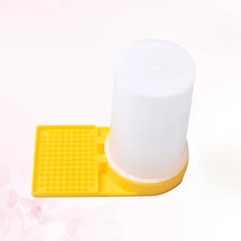 

1pc Bee Feeder Top Quality Durable Simple Plastic Bee Feeder Beehive Feeder for Beehive Feeder