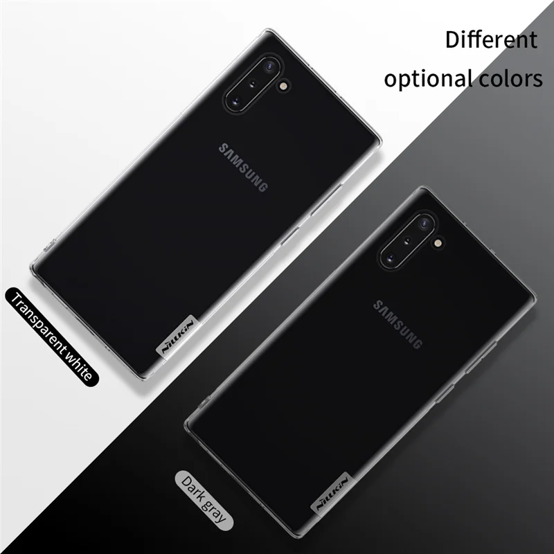 10 шт./лот для samsung Galaxy Note 10 чехол NILLKIN Ультратонкий тонкий пластиковый чехол для samsung Galaxy Note 10 Note 10 5G встроенные чехлы
