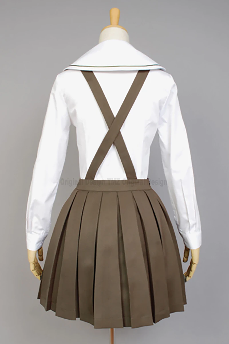 Danganronpa Dangan Ronpa Fujisaki Chihiro униформа для девочек JK карнавальный костюм на Хэллоуин и