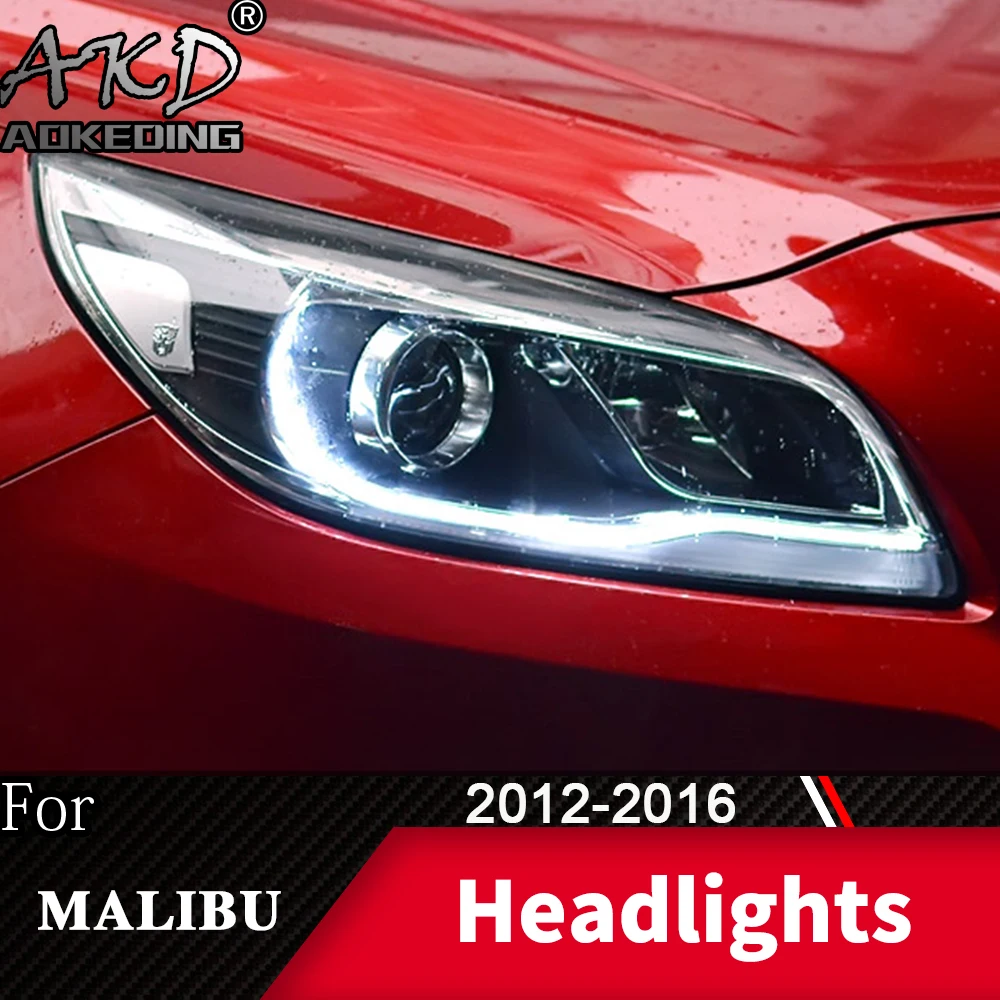 Фара для автомобиля Chevrolet Malibu 2012 2016 фары Противотуманные Дневные ходовые огни DRL H7
