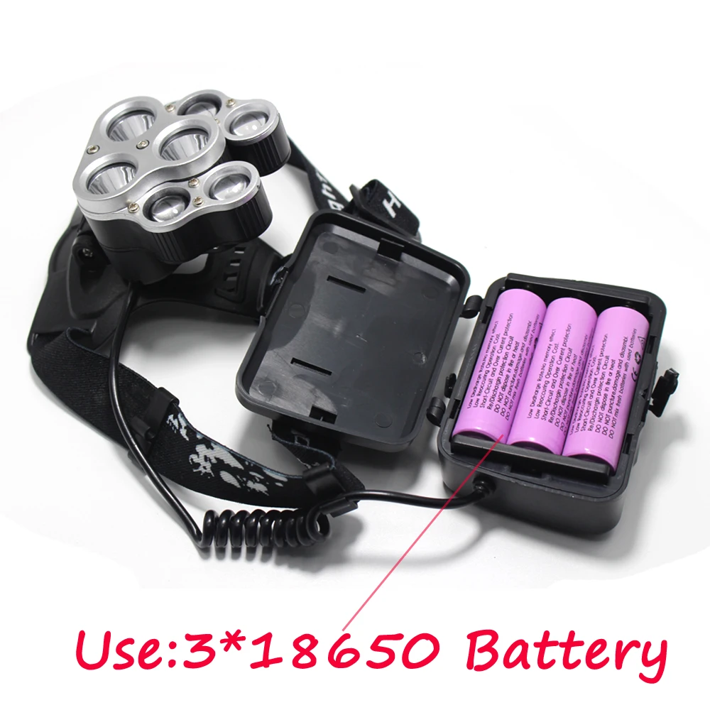 8000LM XML-3xT6+ 4xXPE 7LED фары USB фонарик Водонепроницаемый кемпинга фары фонарь Кемпинг Тент фонарь