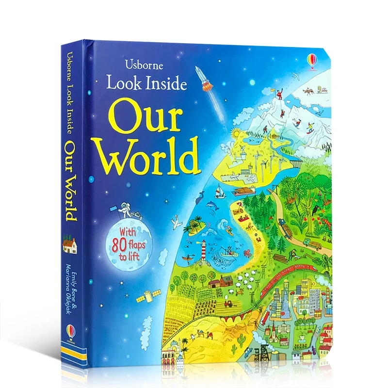 English children books Look inside Our World baby educational Picture