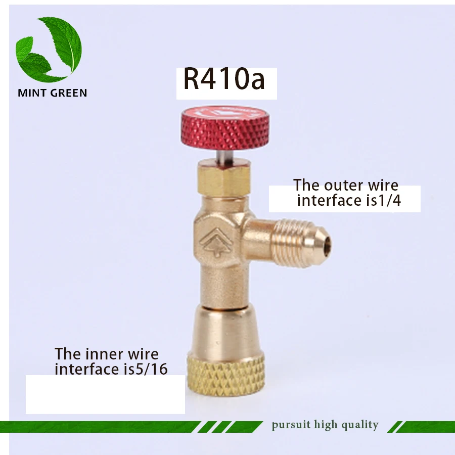 

Air Conditioning Additive Safety Valve R410A Refrigerant Liquid Valve Frequency Conversion Adapter R22 Plus Snow Fluoride Valve