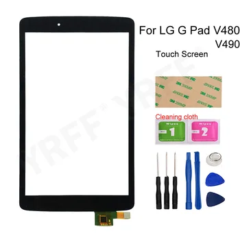 

8.0'' Touchscreen For LG G Pad V480 V490 Touch Screen Digitizer Sensor Glass Panel Replacement Parts