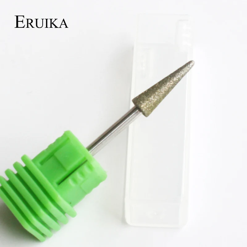ERUIKA 1 шт. Алмазная пуля острое сверло для ногтей электрические фрезы машинка