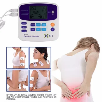 

Professional Massage Tools Electrical Stimulator Massager Dual Tens Machine Digital Massage Body Relaxation Worldwide sale