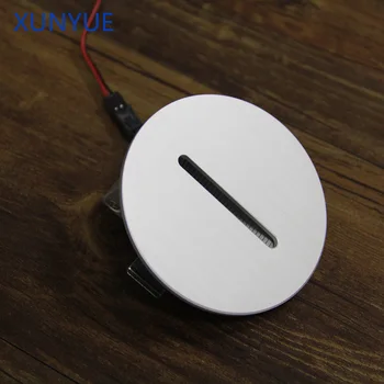 

XUNYUE High Quality Round 3W Recessed LED Wall Light for indoor home hotel walkway corridor hallway