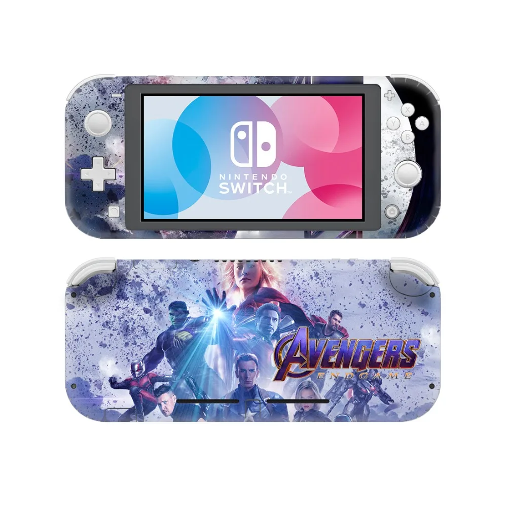 Мстители эндмейд nintendo переключатель кожи наклейка для nintendo Switch Lite консоль протектор nid переключатель Lite NSL скины Стикеры