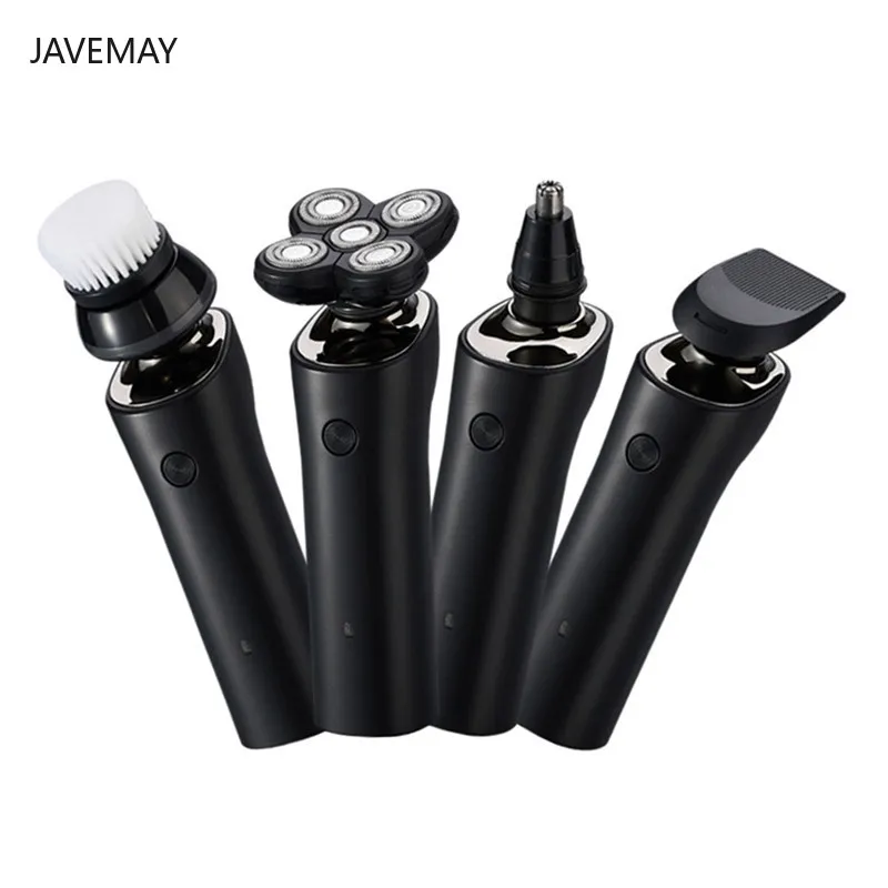 

4 In 1 Five Blade Shaver for Men Rechargeable Razor Beard Nose Ear Trimmer Waterproof Dry Wet Shaver Shaving Machine