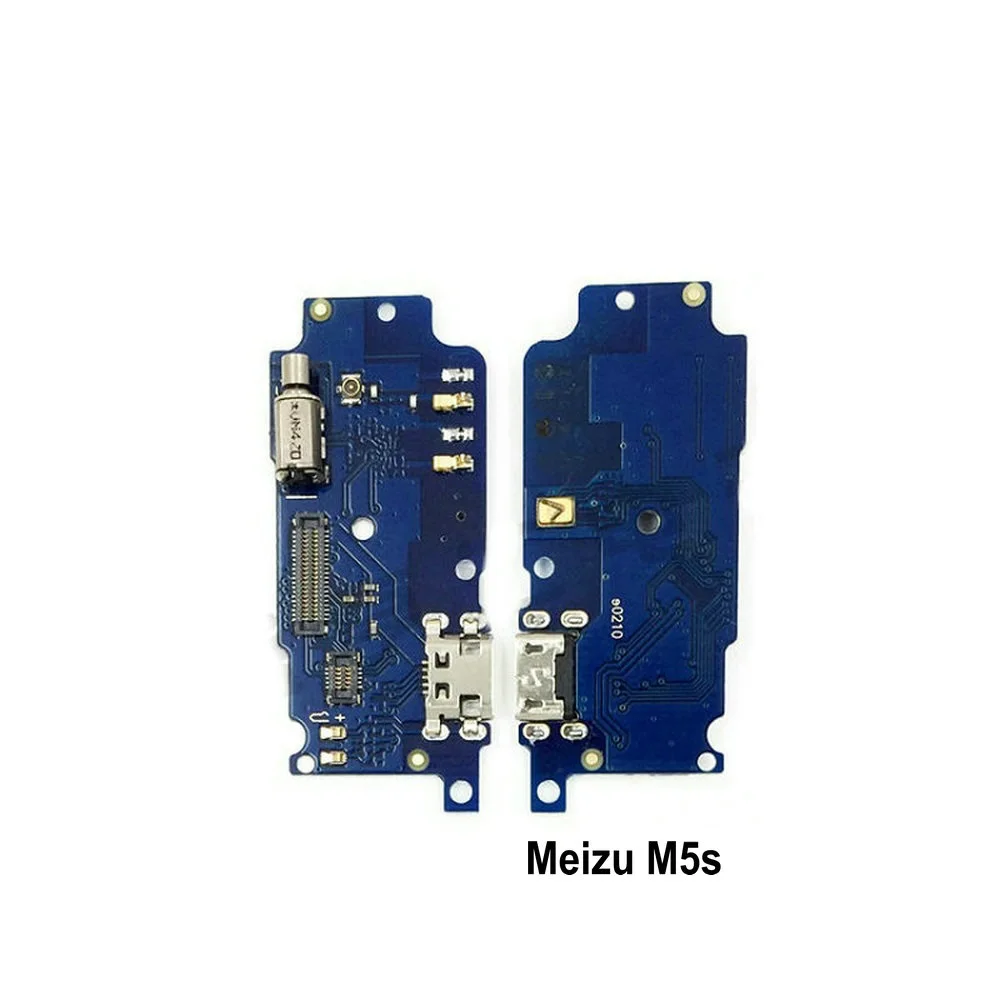 Микрофонный модуль+ зарядка через usb Нижняя плата Flex кабель соединительные детали для MEIZU M1 M2 M3 M3s M5 M5s M6 мини Замена - Цвет: M5S