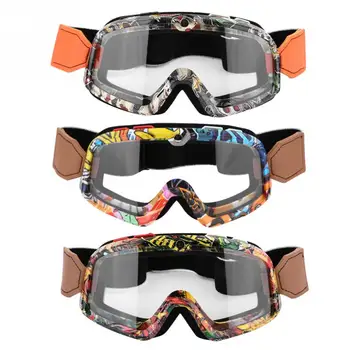 

Motorcycle Riding Cycling Windproof Anti-UV Goggles Outdoor Skiing Protective Glasses Motocross Goggles Glasses