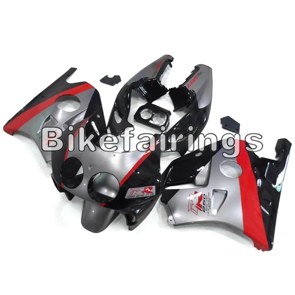 Мотоцикл Полный комплект обтекателя Для Honda CBR250RR CBR250 RR MC22 1990 1991 1992 1993 1994 система впрыска Кузов-блеск серый красные, черные