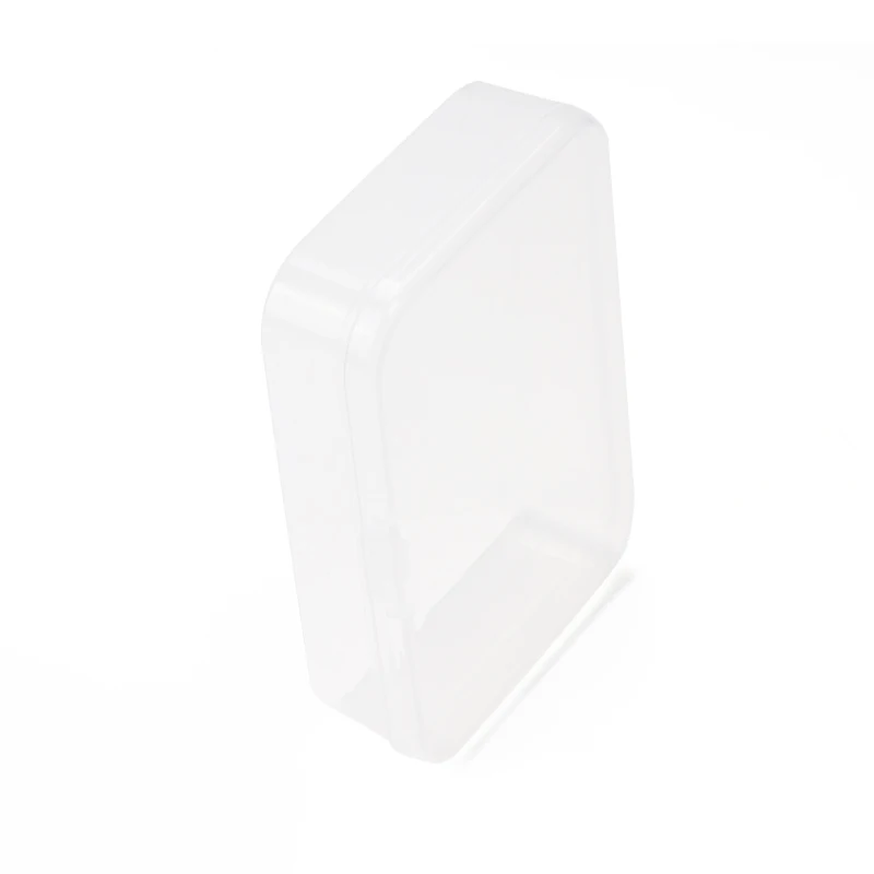 8,8 см* 5,6 см* 2,1 см Мини Прочный пластиковый прозрачный с крышкой для коллекции ювелирных изделий ожерелье Контейнер Чехол Коробка для хранения горячая распродажа