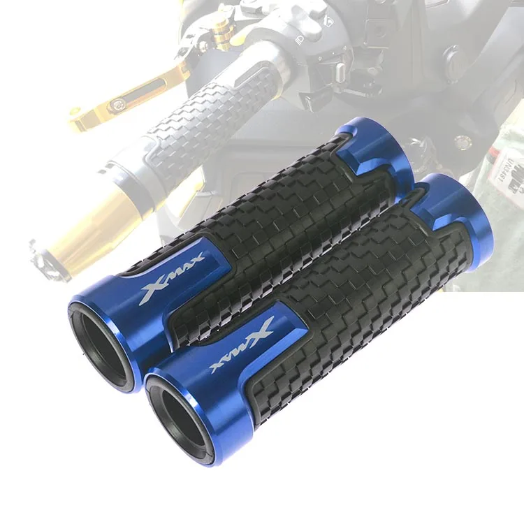 

7/8" 22cm Motorcycle Hand Grips Handle Bar Grip Accessories For Yamaha XMAX 125 250 300 400 X-MAX 2017 2018