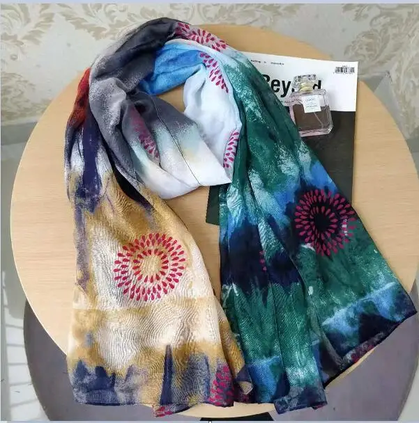 Дизайнерский шарф популярный классический женский ювелирный испанский роскошный платок шарф шаль для взрослых пляжные накидки шарфы - Цвет: 228