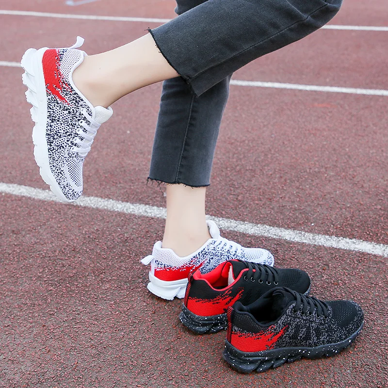 женская кроссовки Для женщин теннисные туфли Tenis Mujer 2019 Новый женский светильник