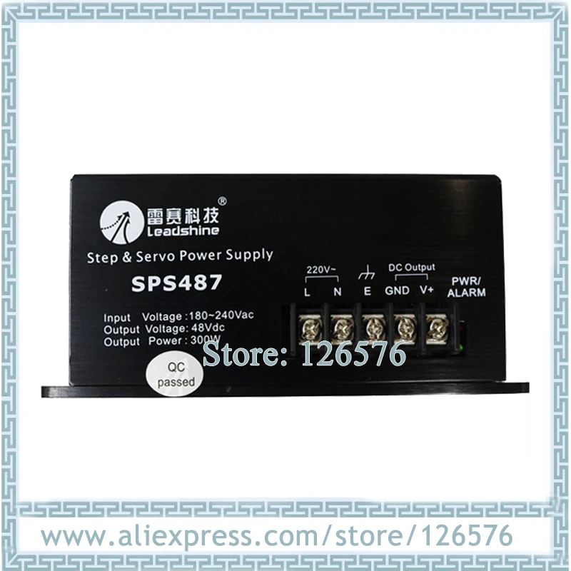 Leadshine SPS487 блок питания 48VDC 7A нерегулируемый импульсный источник с входом 180 250 В