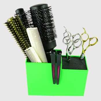 

Comb Stand Detachable Scissor Holder Odorless Clips Box Salon Hairdressing Free Insertion Washable Large Capacity Clamps Storage