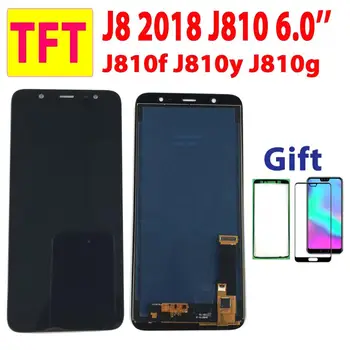 

100% Test TFT J810 For Samsung Galaxy J8 2018 Touch Screen Digitizer LCD Display For SAMSUNG J810 J810F J810Y Assembly LCD J810G