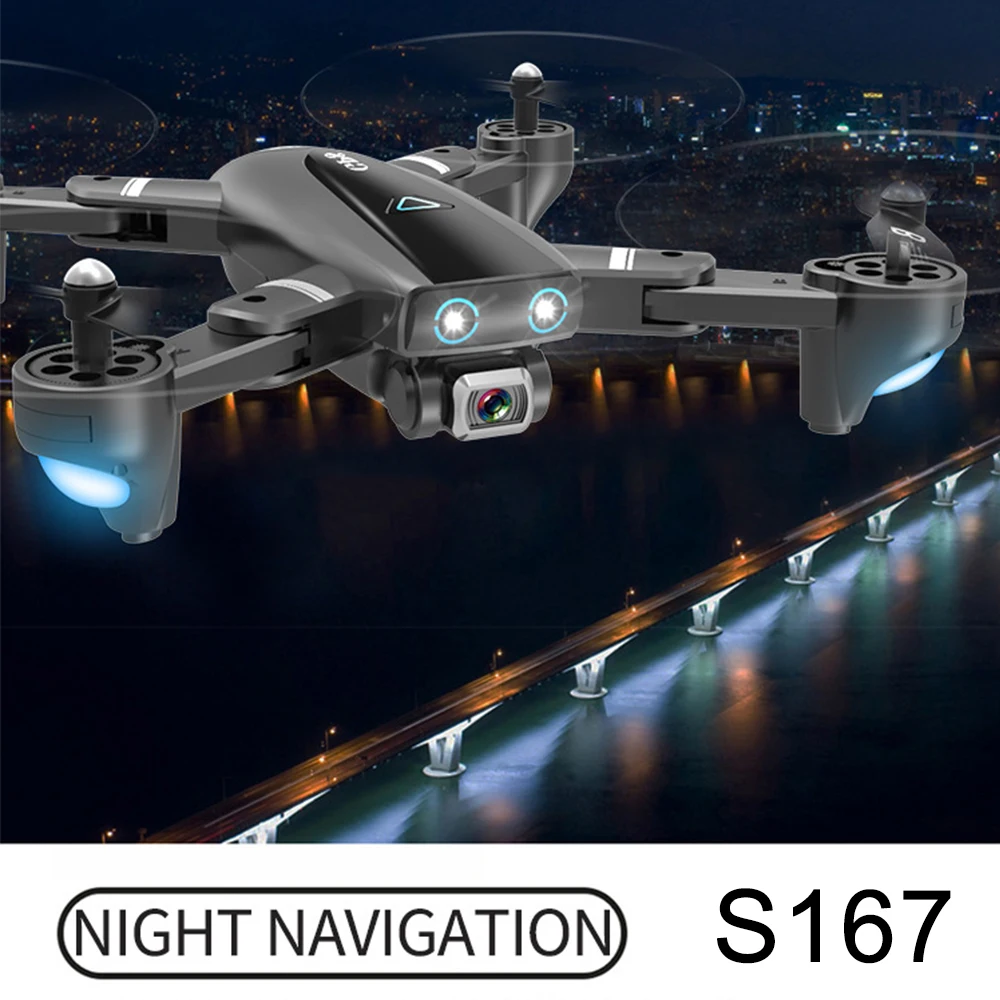 Sale  S167 Professional drone GPS wide angle camera 4K HD 1080P 5G WIFI FPV drone Quadcopter long control