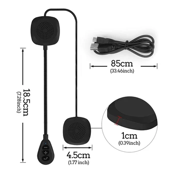 

Bluetooth V4.1 Motorcycle headset Wireless Microphone Hands-free stereo Fashion