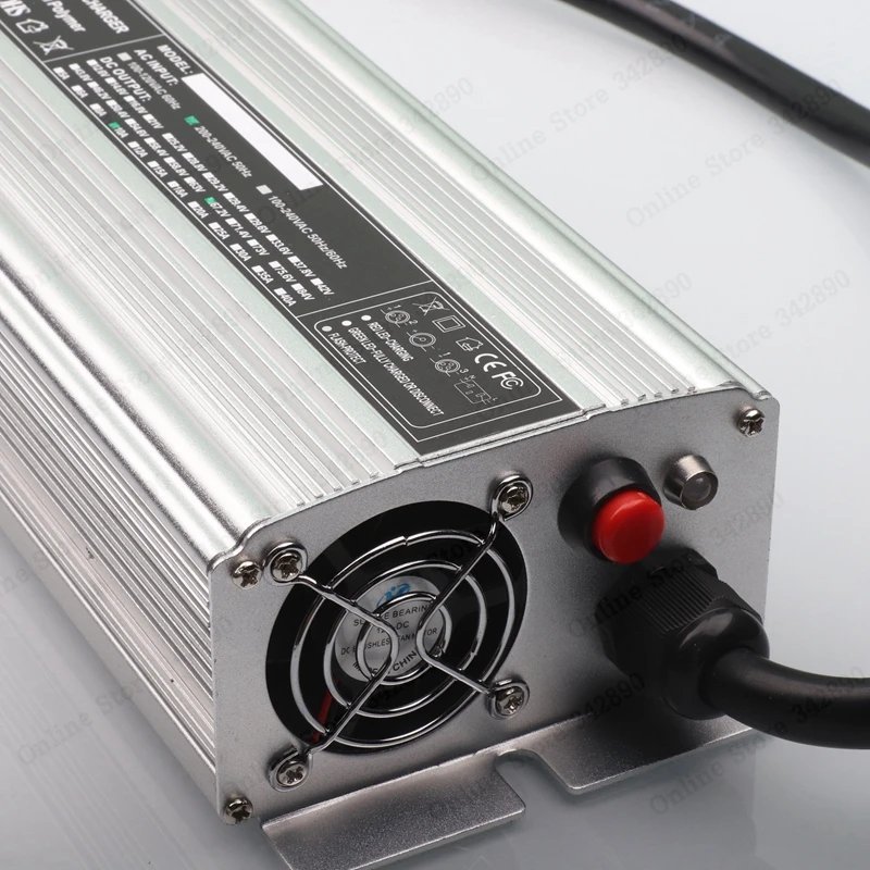 672W 63V 10A зарядное устройство для 15S 61 5 V литий ионный аккумулятор велосипеда