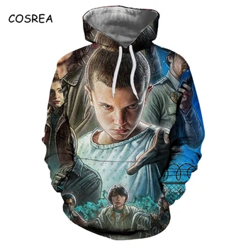 

Stranger Things 3 Dustin Cosplay Costume Men Hoodie Sweatshirt Mike Wheeler Cosplay Costume Sweatshirt Man's Jacket Hoodies