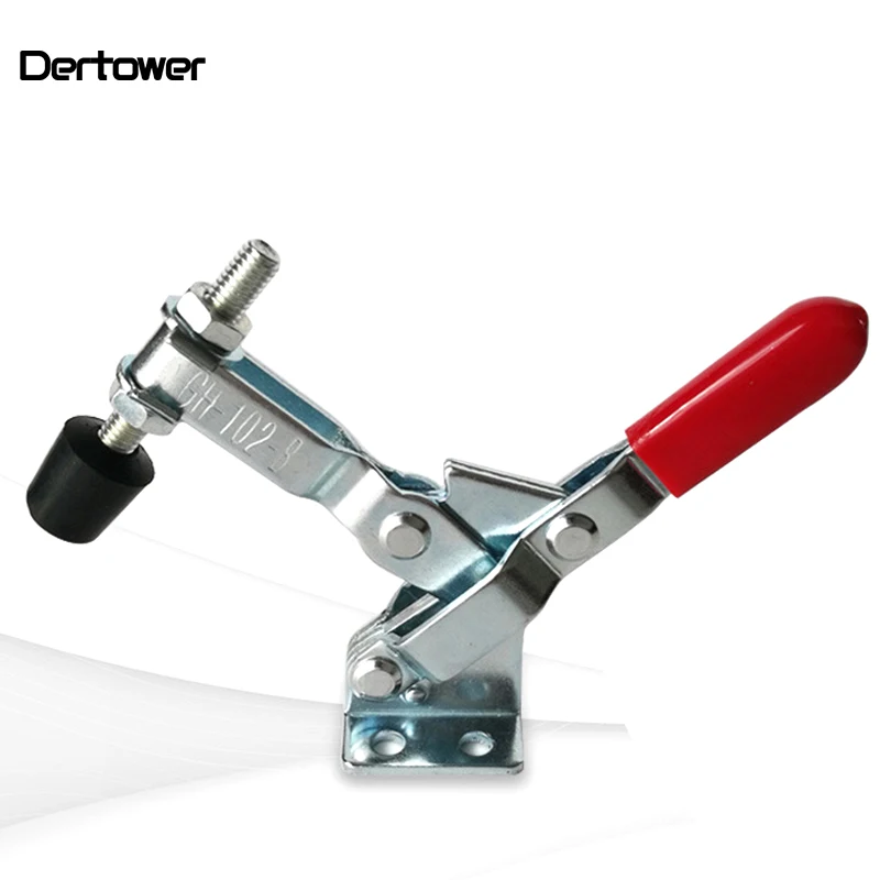 100Kg Anti-Slip U Shape Toggle Clamp Holding Capacity Push Pull Vertical/Horizontal Type for Hand Tool GH-102-B | Инструменты