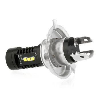 

6000K Headlight Bulbs High Low Beam DC 12V-24V 20SMD Aluminum Alloy H4