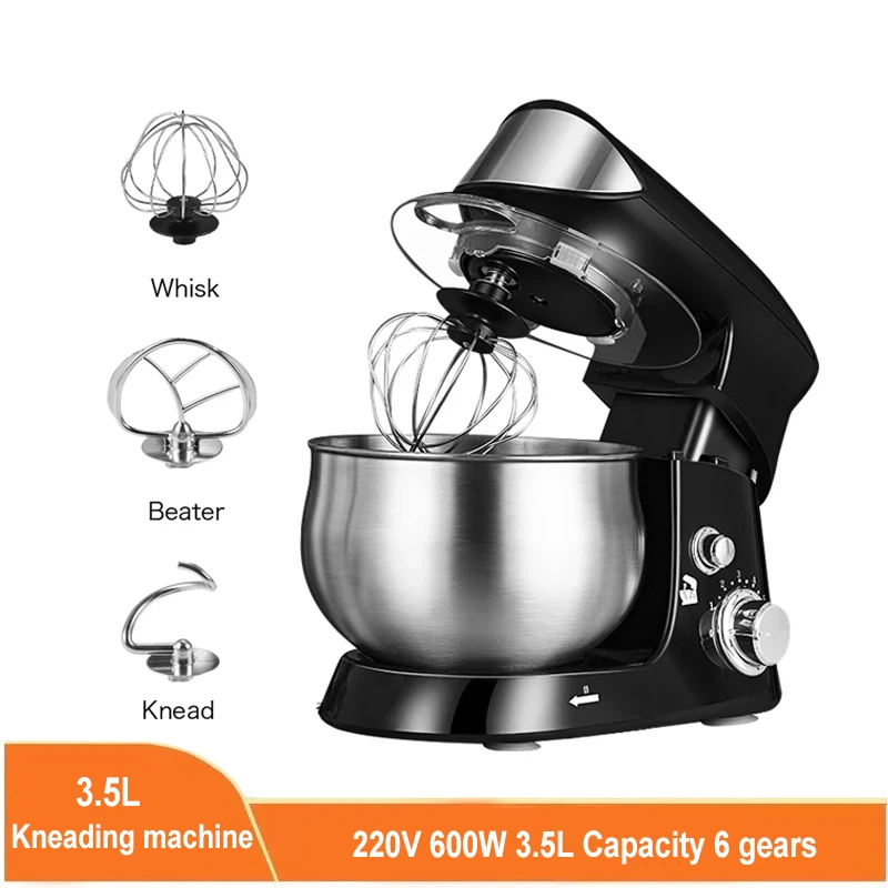 PROD 1005002753529634 Stand Mixer Stainless Steel Bowl 6-speed Kitchen
Food Blender Cream Egg Whisk Cake Dough Kneader Bread Maker