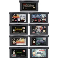 

Video Game Cartridge Console Card 32 Bits Castlevania Series For Nintendo GBA