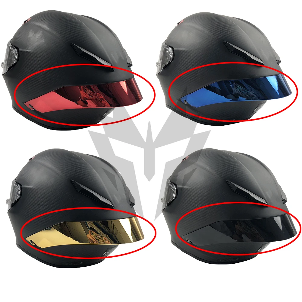 Posteriore del motociclo trim casco spoiler per AGV Pista GPR GPRR corsa  R|Helmets| - AliExpress