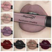 New Brand Makeup Lipstick Matte Lipstick Brown Nude Chocolate Color Liquid Lipstick Lip Gloss Matte Batom Matte Maquiagem