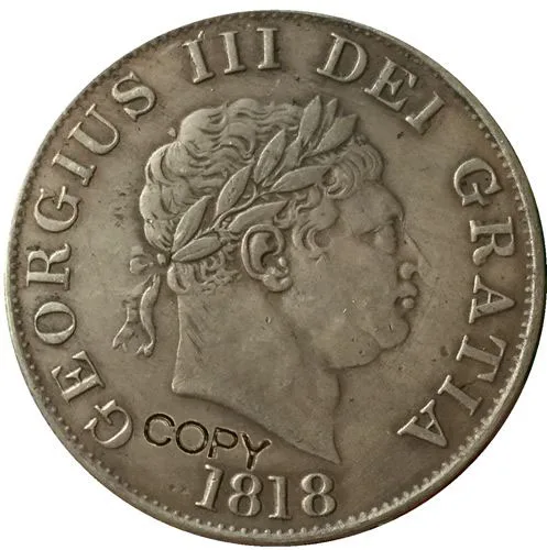 1817-1820 4 монеты Соединенные монеты Королевства копия
