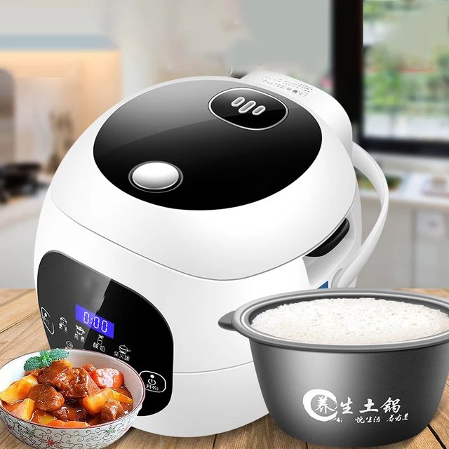Rice Cookers Household Small Mini Rice Cooker Ceramic Inner Pot Cooking  Rice Cooker Multi Cooker Multi Cooker - AliExpress