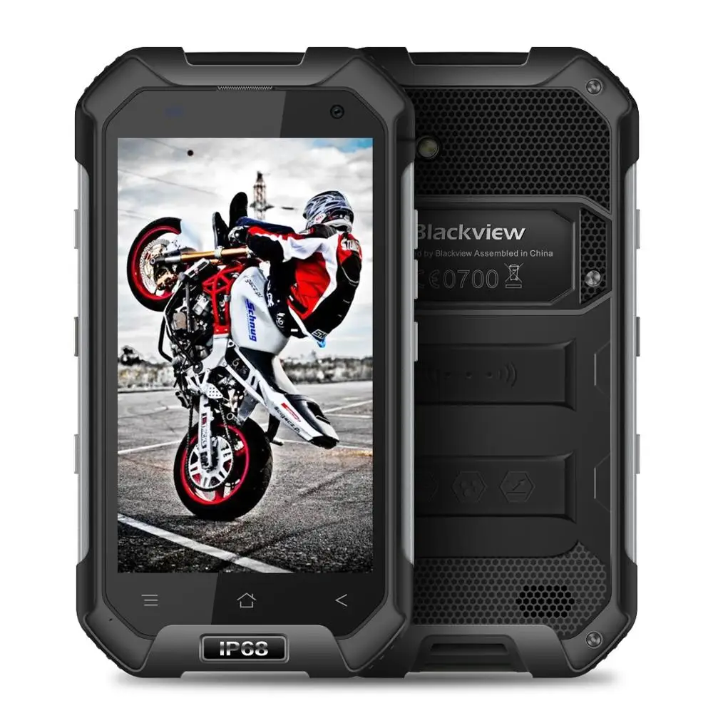 

Blackview BV6000 IP68 Waterproof Smartphone 3GB RAM 32GB ROM MT6755 Octa-core 13.0MP Camera 4.7inch Mobile Phone 4500mAh Battery