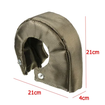 

Glass Fiber Turbine Heat Shield Cover Reusable Replacement Accessories