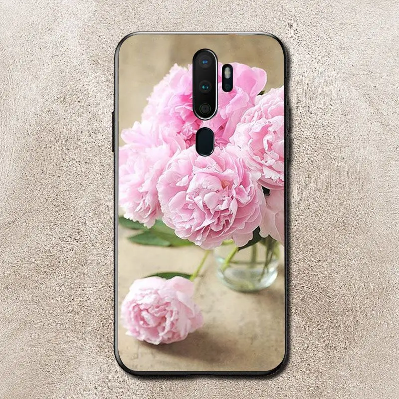 Elegant Pink Purple Peony On the Vase